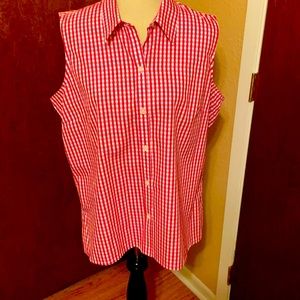 Liz Claiborne sleeveless blouse